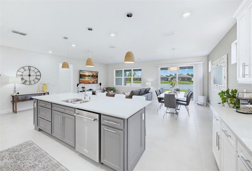 Furnished interior view inside a new home in , St. Cloud (Image 46).