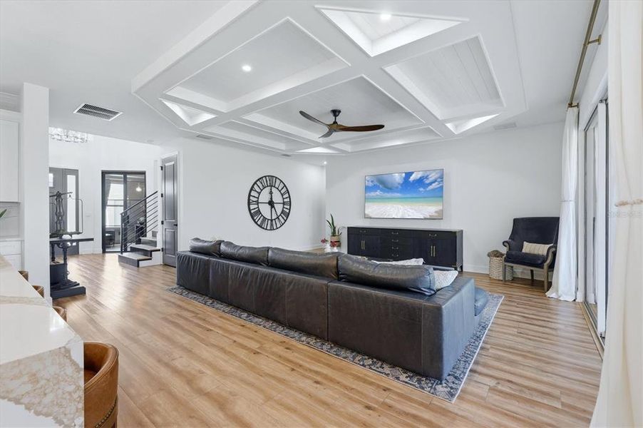 Furnished interior view inside a new home in , Sarasota (Image 34).