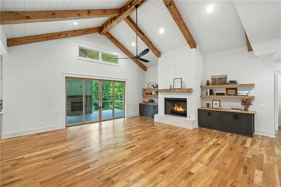 Furnished interior view inside a new home in , Canton (Image 32).