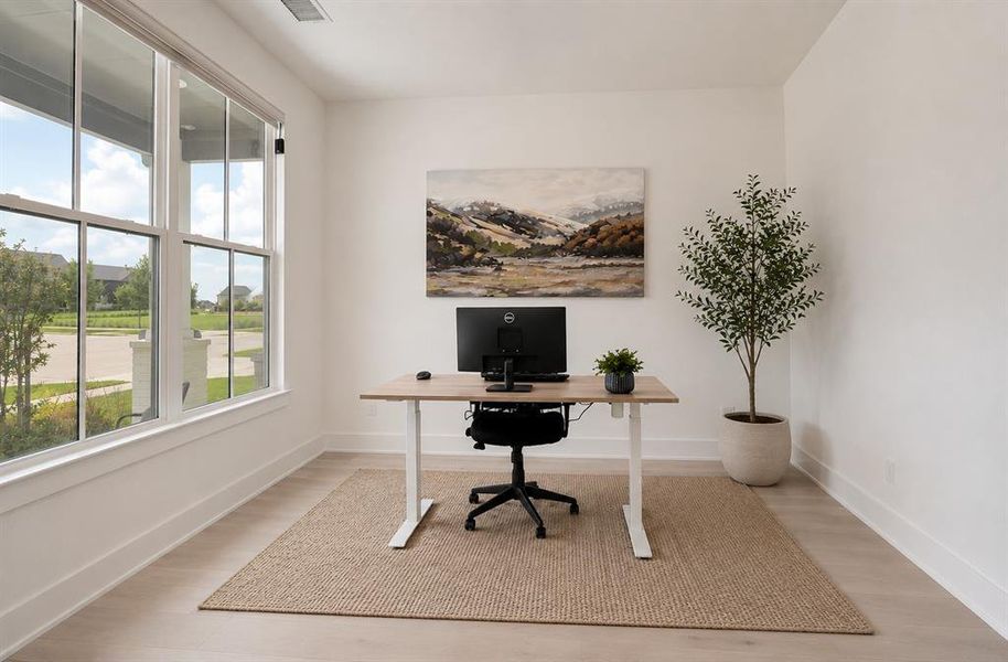 Furnished interior view inside a new home in , Frisco (Image 8).