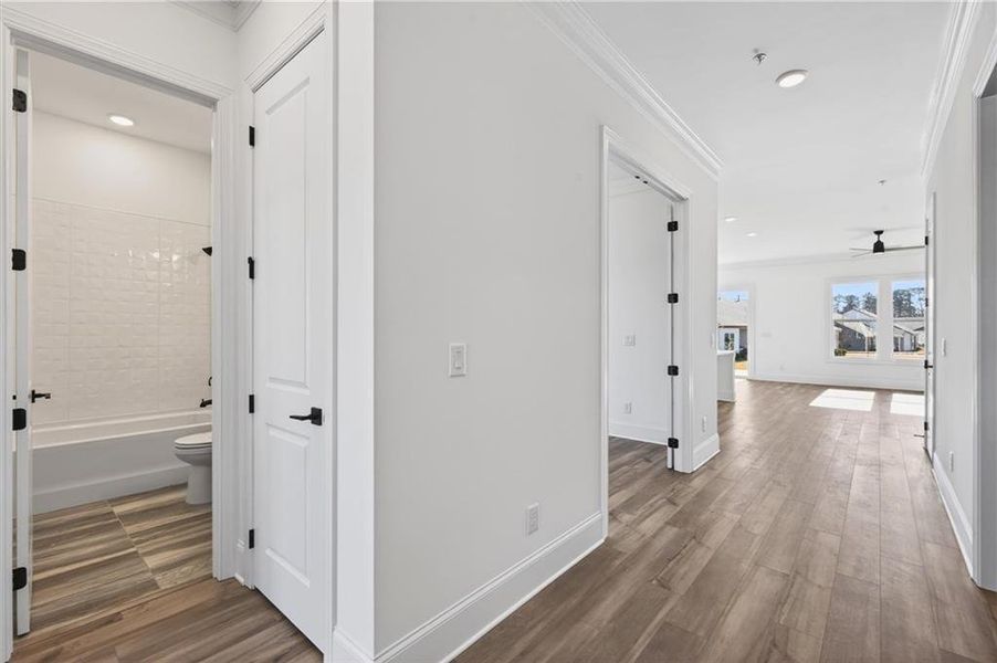 Spacious, unfurnished interior of a new home in The Reserve at Bells Ferry, Kennesaw (Image 32).