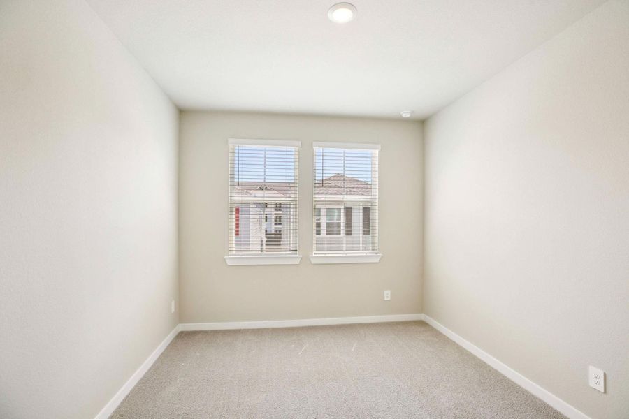 Spacious, unfurnished interior of a new home in Kemah Crossing - City Series, Kemah (Image 22). Spacious, unfurnished interior of a new home in Kemah Crossing - City Series, Kemah (Image 22).