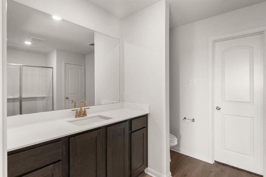 Furnished interior view inside a new home in Cresson Estates, Cresson (Image 6).