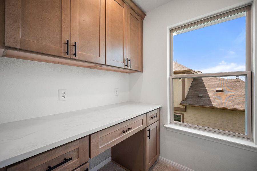 Furnished interior view inside a new home in The Hills of Bear Creek, Manchaca (Image 14).