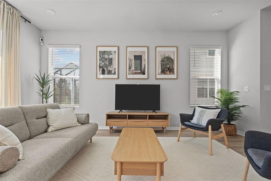Furnished interior view inside a new home in , Land O' Lakes (Image 14).