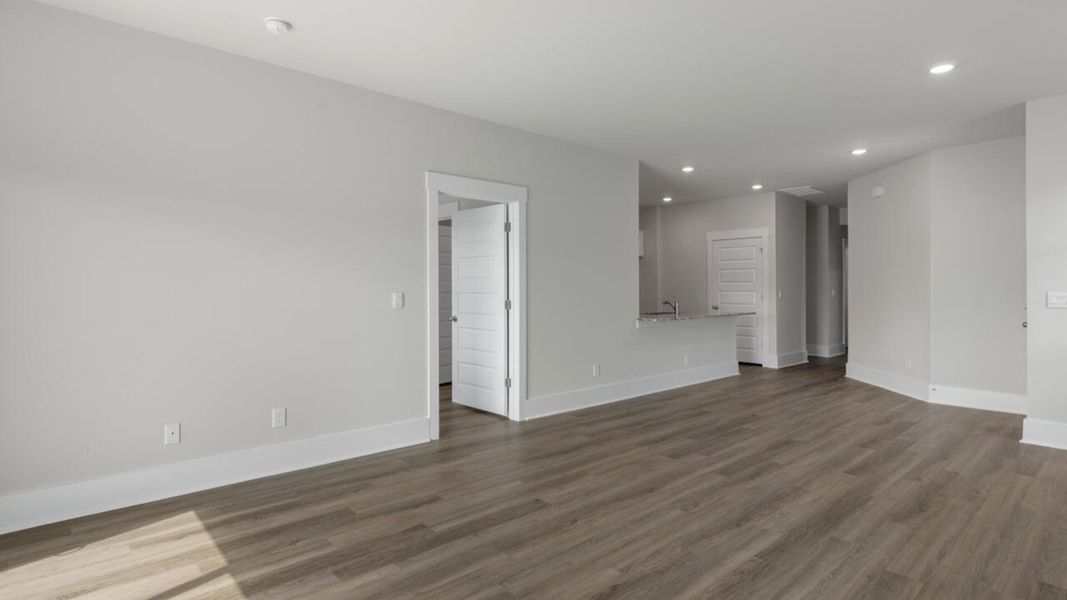 Spacious, unfurnished interior of a new home in Indigo Preserve Townhomes, Leland (Image 12).