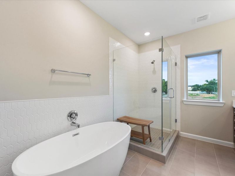 Furnished interior view inside a new home in , Houston (Image 14).