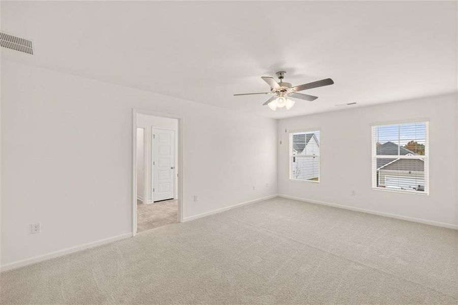Spacious, unfurnished interior of a new home in Champion's Run, Lithonia (Image 27). Spacious, unfurnished interior of a new home in Champion's Run, Lithonia (Image 27).