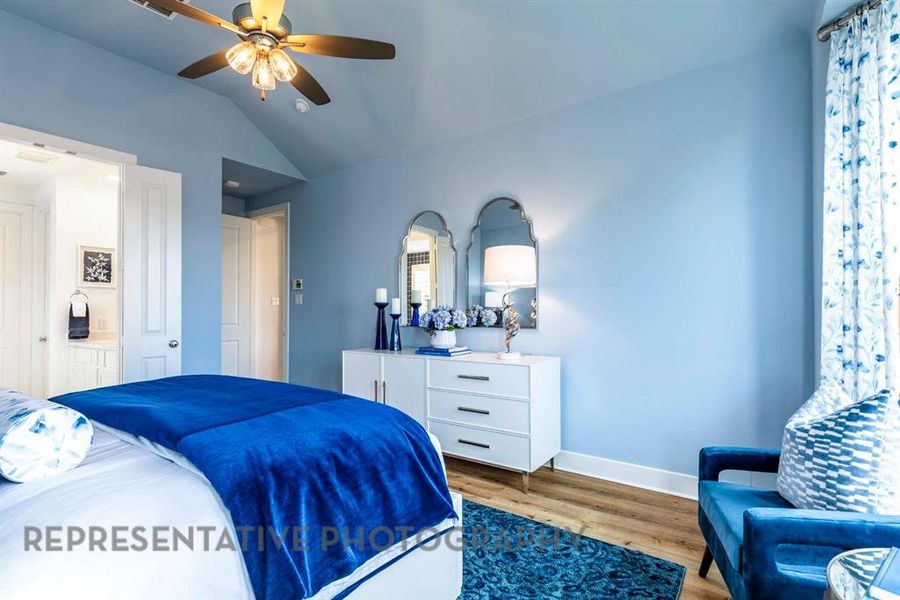 Furnished interior view inside a new home in Bel Air Village: 50ft. lots, Sherman (Image 11).