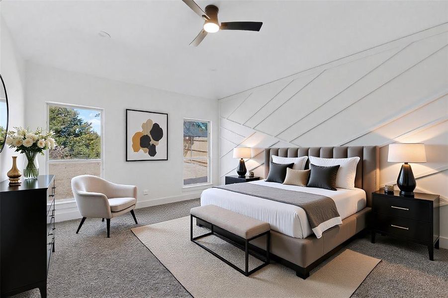 Furnished interior view inside a new home in , Glenn Heights (Image 5).