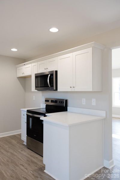 Furnished interior view inside a new home in , York (Image 6).