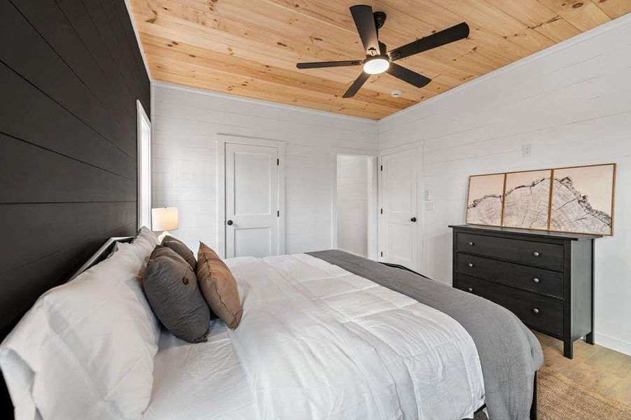 Furnished interior view inside a new home in , Morganton (Image 52).