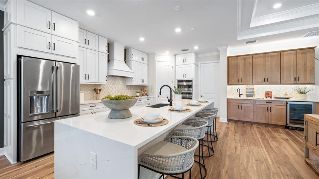Furnished interior view inside a new home in Hammock at Two Rivers, Zephyrhills (Image 8).