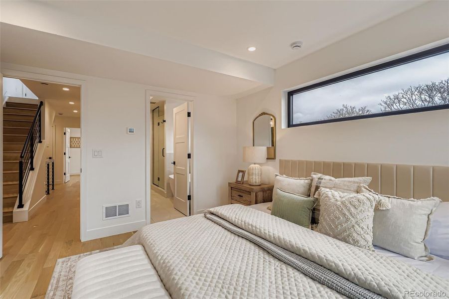 Furnished interior view inside a new home in , Denver (Image 26).