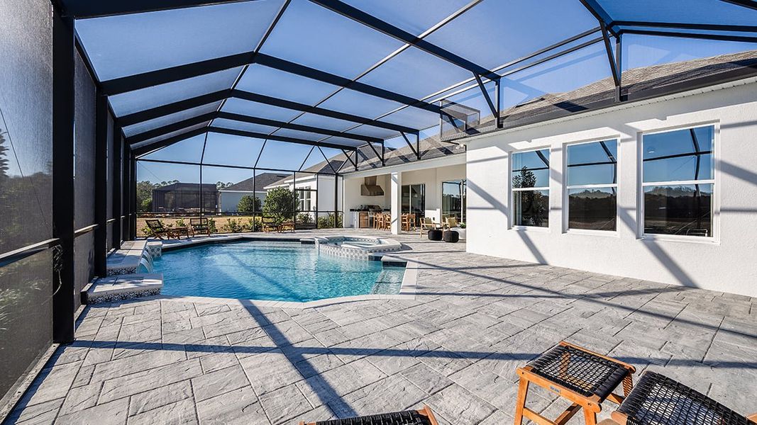 Representative exterior details of a home built from the Pallazio II by Taylor Morrison in Westview Community Group Page, Kissimmee (Image 4).