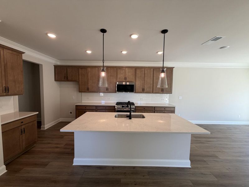 Furnished interior view inside a new home in Villas at Dawsonville Townhomes, Dawsonville (Image 5).