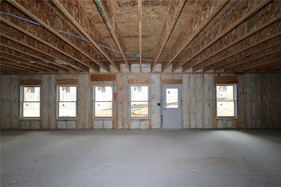 In-progress construction of a new home in Ellis, Marietta, GA (Image 8).