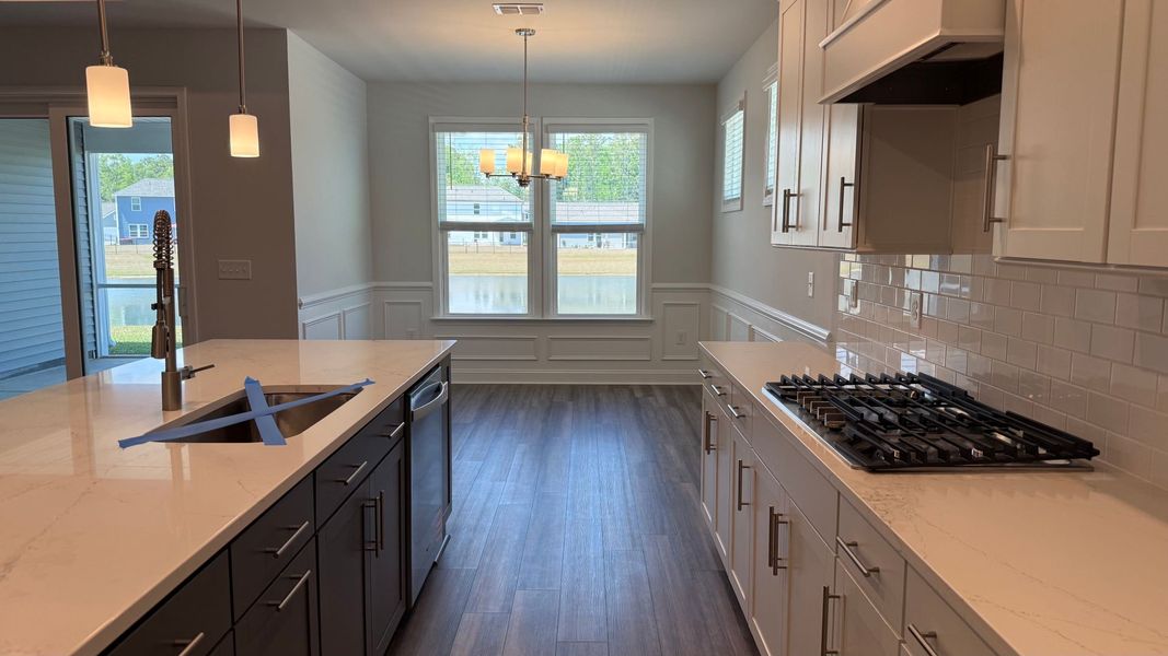 Furnished interior view inside a new home in Crescent Cove, Myrtle Beach (Image 10). Furnished interior view inside a new home in Crescent Cove, Myrtle Beach (Image 10).