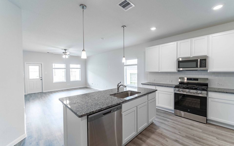 Furnished interior view inside a new home in Colony at Pinehurst, Pinehurst (Image 4).