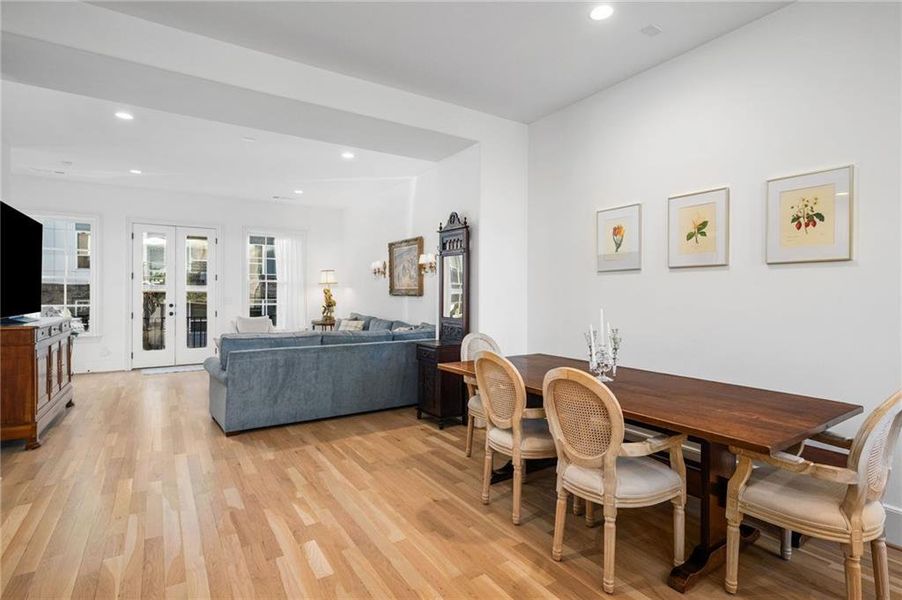 Furnished interior view inside a new home in Summerhill, Atlanta (Image 12).