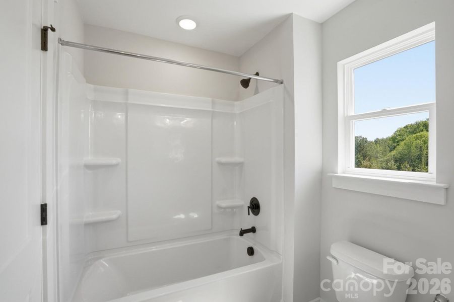Close-up of interior finishes inside a home in Blythe Mill Townhomes, Waxhaw (Image 17).