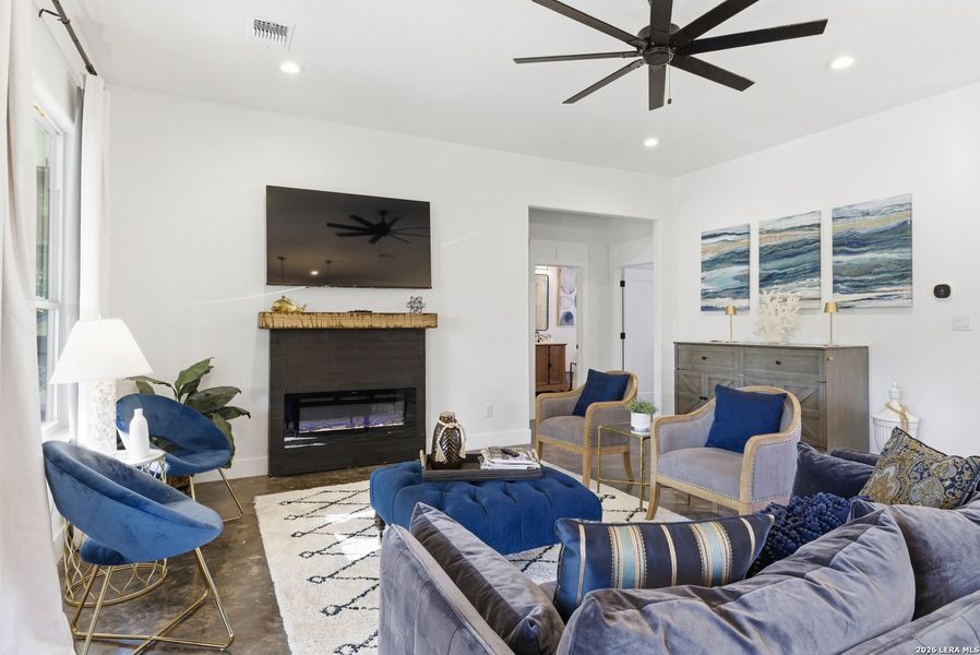 Furnished interior view inside a new home in , Kingsland (Image 33). Furnished interior view inside a new home in , Kingsland (Image 33).