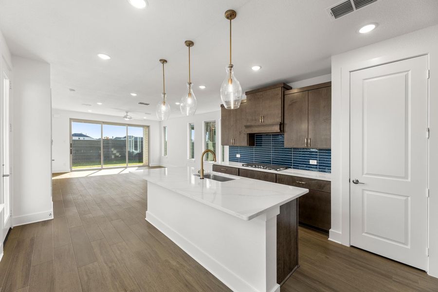 Furnished interior view inside a new home in Garden Collection at Union Park, Little Elm (Image 6).