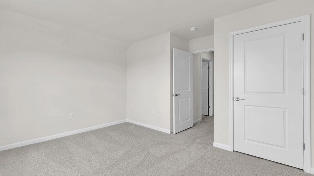 Representative unfurnished interior of a home built from the BRISTOL by D.R. Horton in The Villas at Galvins Ridge, Sanford (Image 32).