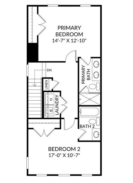 2D floor plan layout of this home in , Ladson, SC (Image 2). 2D floor plan layout of this home in , Ladson, SC (Image 2).