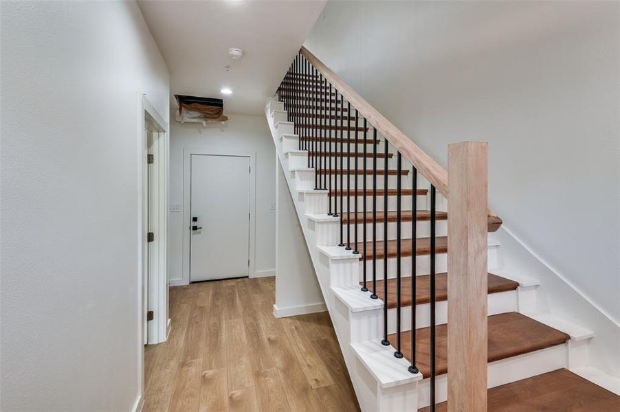 These photos are of 508 S OConnor. Please note that the buyer can make selections for items such as cabinets, faucets, tile, countertops, and other finishes.