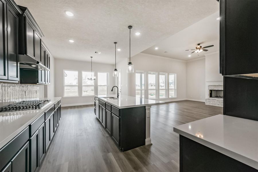 Furnished interior view inside a new home in , Baytown (Image 5).