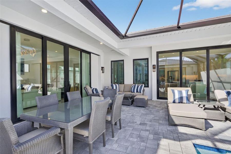 Furnished interior view inside a new home in Aqua Single Family Homes, Bradenton (Image 10).