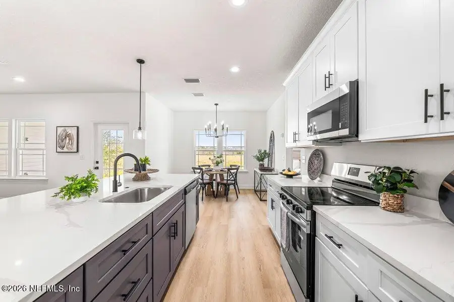 Furnished interior view inside a new home in , East Palatka (Image 5).