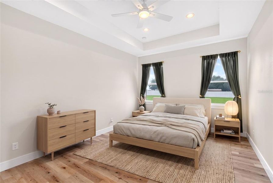 Furnished interior view inside a new home in , Bushnell (Image 8).