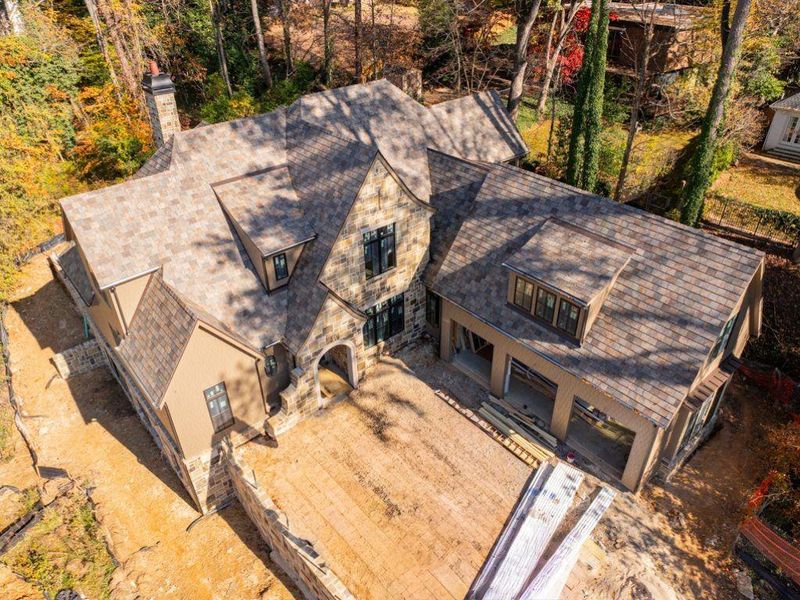 In-progress construction of a new home in Blue Heron Walk, Atlanta, GA (Image 21).