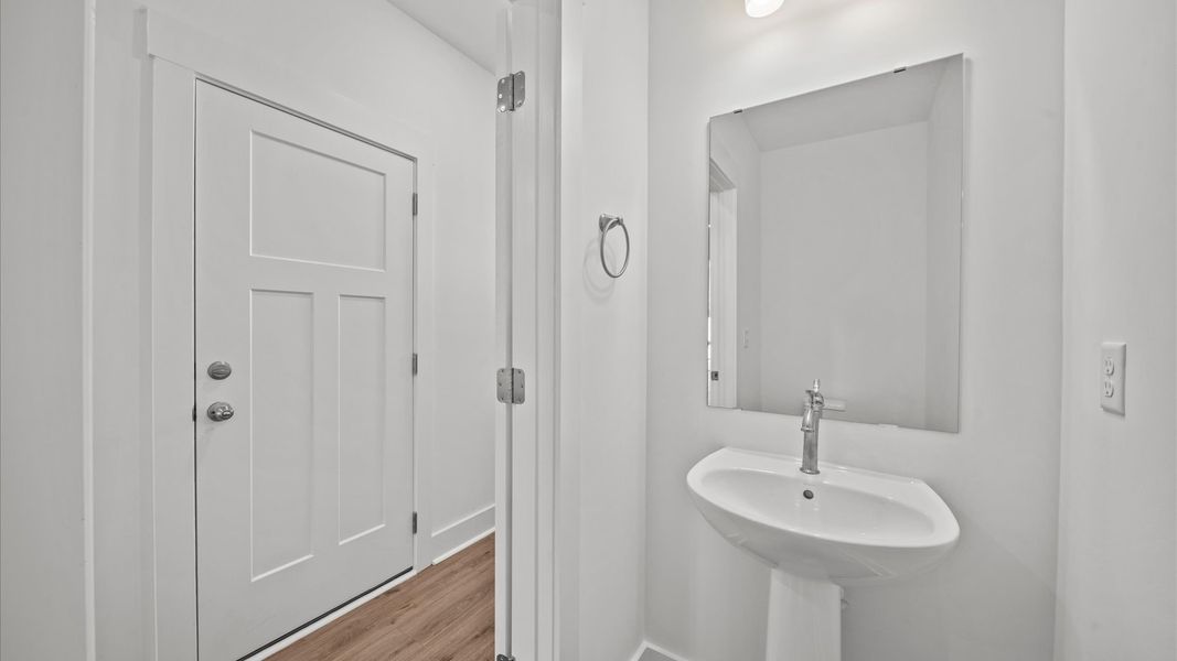 Furnished interior view inside a new home in Hickory Heights, Greenville (Image 3).