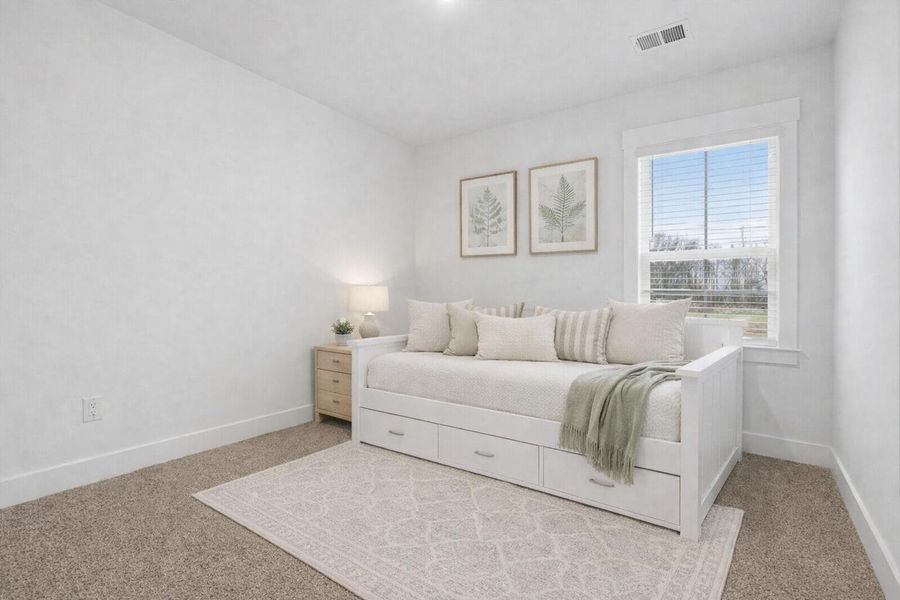 Furnished interior view inside a new home in The Coves at Lakes of Cane Bay, Summerville (Image 17).