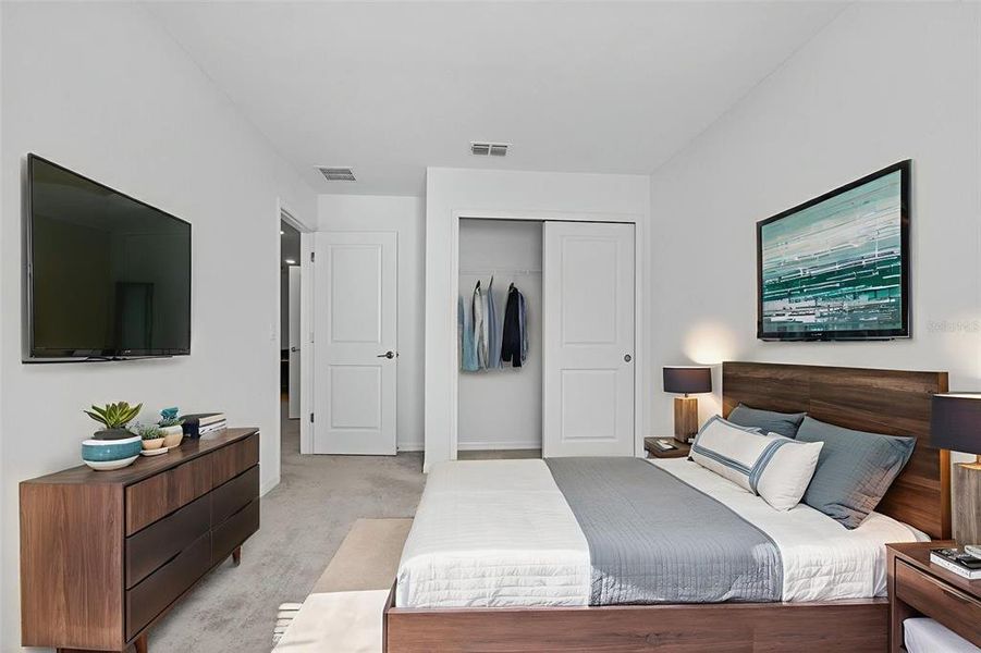 Furnished interior view inside a new home in , Kissimmee (Image 19).