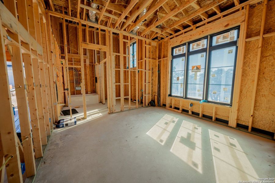 In-progress construction of a new home in , Boerne, TX (Image 11).