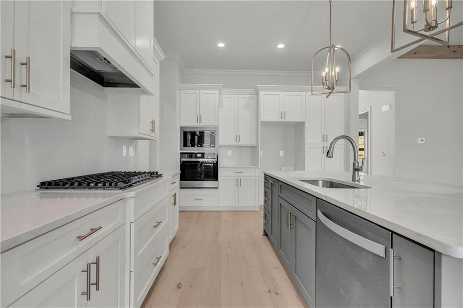 Furnished interior view inside a new home in , Gainesville (Image 18).