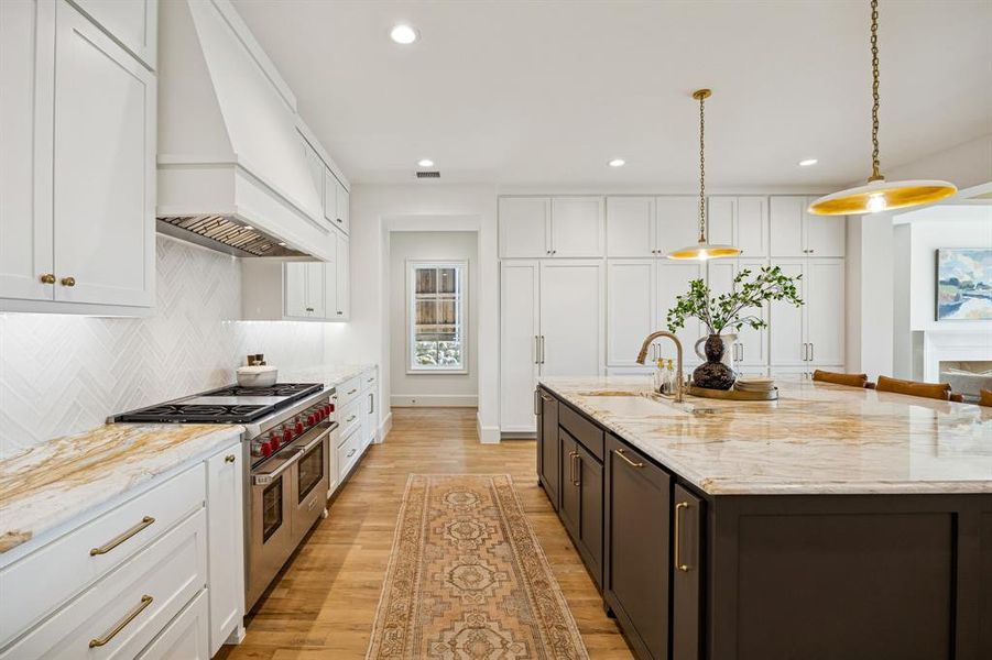 Furnished interior view inside a new home in , Dallas (Image 32).