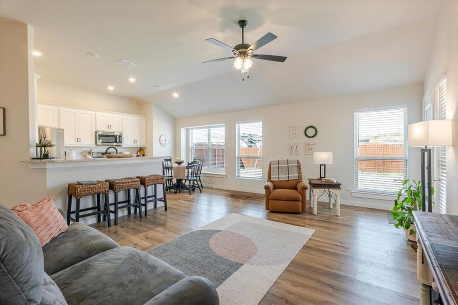 Furnished interior view inside a new home in , Glen Rose (Image 27).