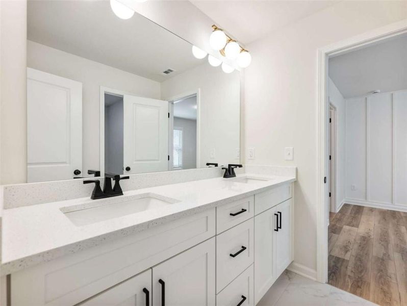 Furnished interior view inside a new home in , Buford (Image 12). Furnished interior view inside a new home in , Buford (Image 12).