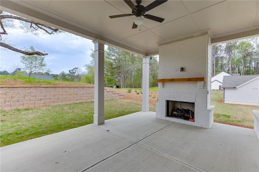Exterior details and patio area of a home in , Cumming (Image 25).