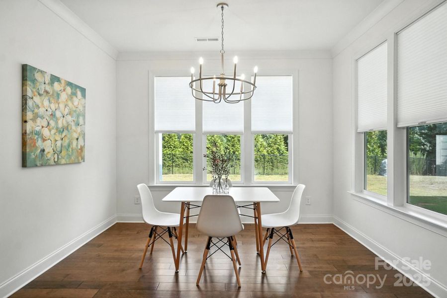 Furnished interior view inside a new home in , Mooresville (Image 12). Furnished interior view inside a new home in , Mooresville (Image 12).