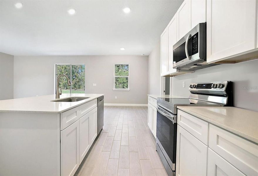 Furnished interior view inside a new home in , Cape Coral (Image 7).