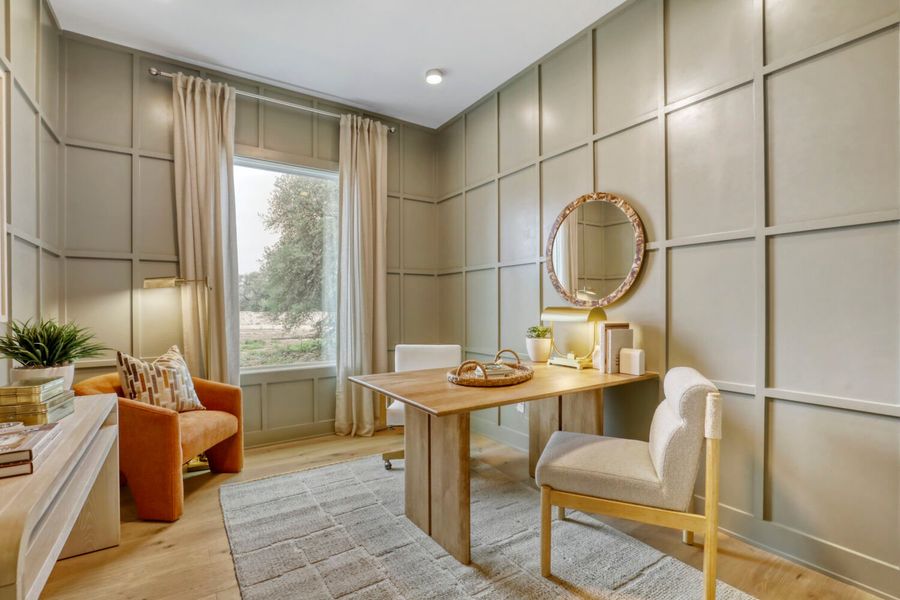 Representative furnished interior of a home built from the 5001 by Risewell Homes in Freedom at Anthem, Kyle (Image 11).