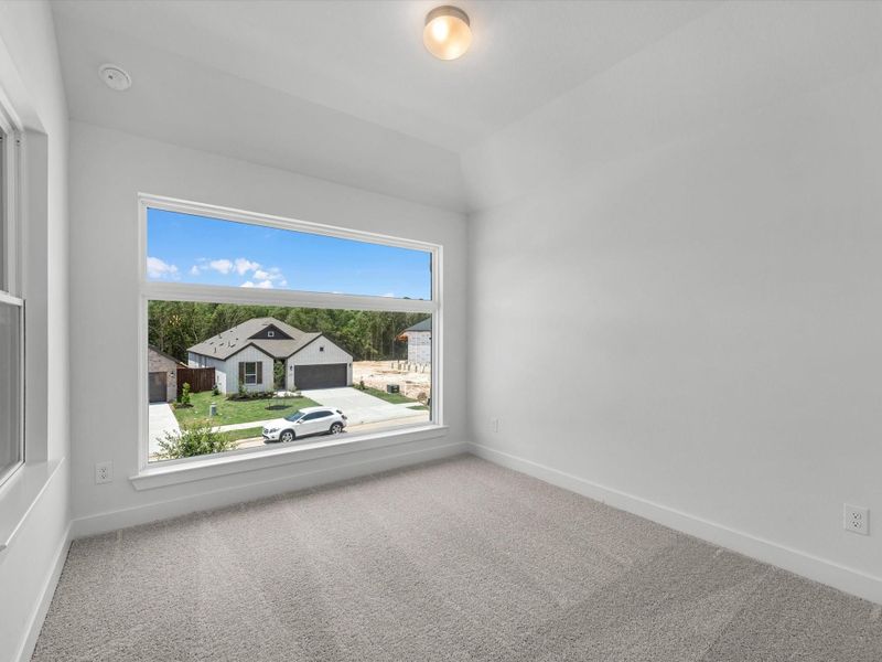 Spacious, unfurnished interior of a new home in The Trails, New Caney (Image 18).