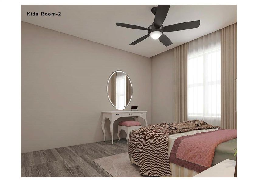 Furnished interior view inside a new home in , Abilene (Image 12).