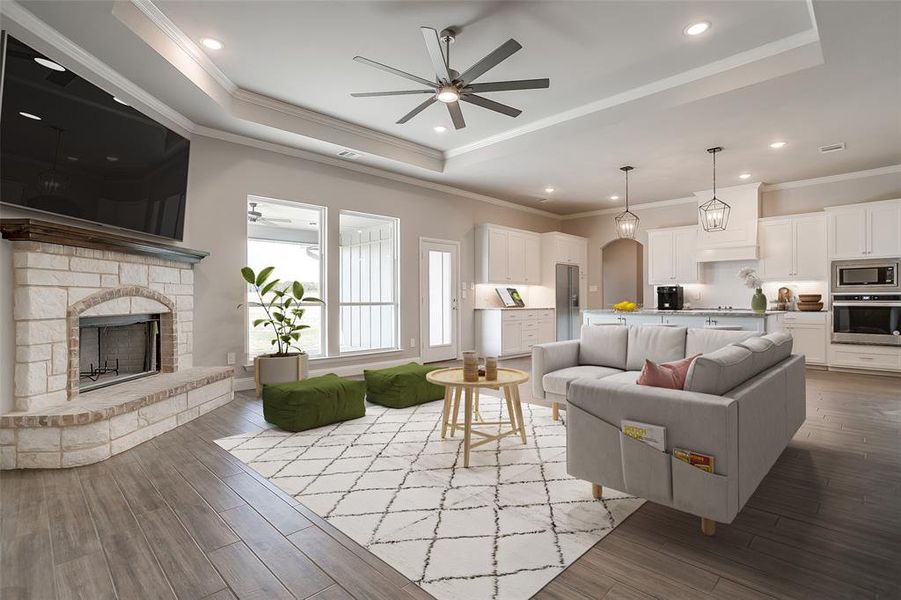 Virtually Staged Model Virtually Staged Model